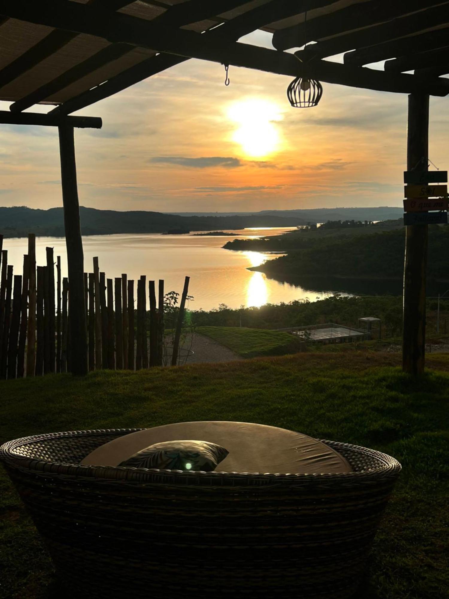Chale Mirante, Piscina, Cachoeira, Lago E Vista Espetacular Alexania Bagian luar foto